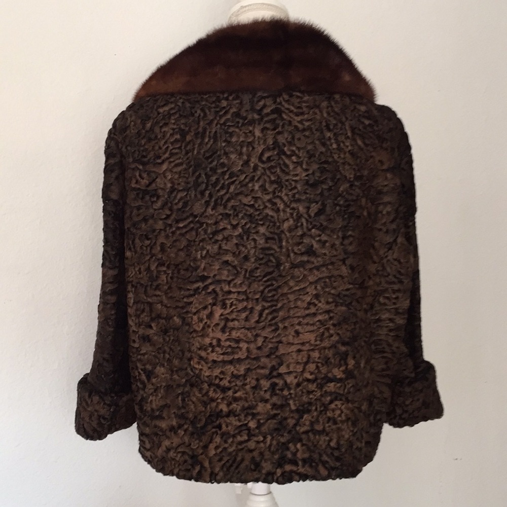 Vintage Schiaparelli Persian Lamb Mink Jacket - Picture 12 of 12